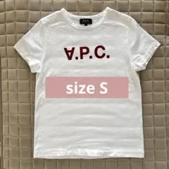 A.P.C. ホワイト Tシャツ Sサイズ