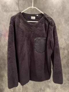 ユニクロ　エンジニアードガーメンツ　フリースプルオーバー　XL 黒