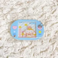 サンリオ　シナモンロール　カスタムアクリルチャーム　ゲームデザインシリーズ