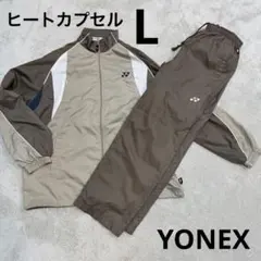 極美品YONEX✖️TOYOTA上下セット　ヒートカプセル　ウォームアップウェアL