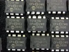 TC1411NCPA 5個 1A高速MOSFETドライバ 在庫79個