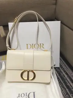 Dior アイボリー ショルダーバッグ