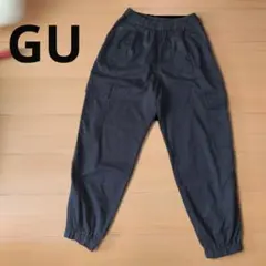 GU カーゴジョガーパンツ 黒 商品番号:346648 Ｍサイズ