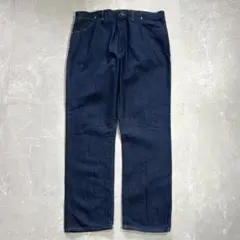 80s~90s Wrangler 13MWZ 濃紺 ワンウォッシュ ワイドデニム