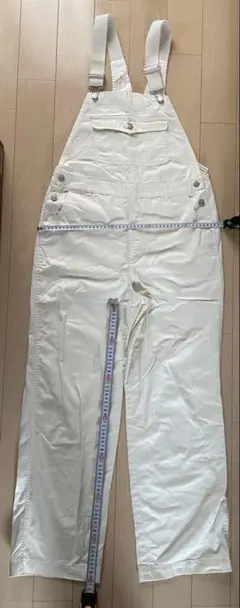 クリーム色 サロペット オーバーオール WEGO