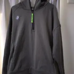 BURTLE ハーフジップ パーカー カーキ