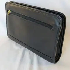 USA製 COACH オールドコーチ 9833 レザークラッチ 黒