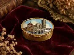 【未使用】イタリア土産 ヴィンテージ ピルケース 小物入れ フィレンツェのサムネイル