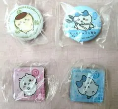 ちいかわ×くら寿司 マグネット、缶バッジセット ビッくらポン