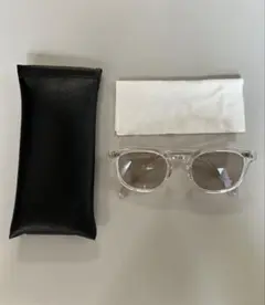 JINS クリアフレーム サングラス