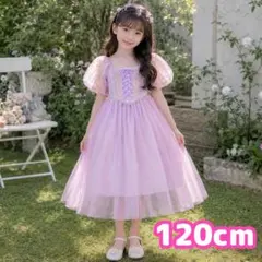 アナ雪 cottoli ドレス バースデイ 120 エルサ ワンピース コトリ