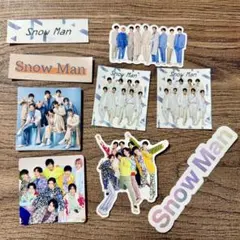 Snow Man ステッカー シール 9枚セット