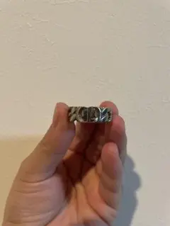 Dior CD Icon チェーンリング シルバー