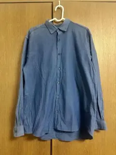 UNITED ARROWS RELAXING 長袖シャツ ネイビー　L サイズ