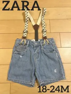【ZARA】デニム ショート パンツ 18-24M
