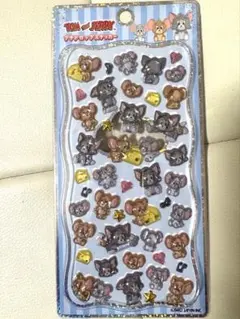 正規品　トムとジェリー　トムジェリ　プチドロップステッカー　プチドロ　ボンドロ