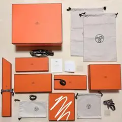 【新品】 HERMES 空箱 保存袋 リボン まとめ売り エルメス 付属品