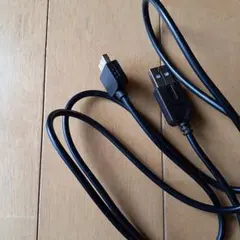 USB充電ケーブル ブラック