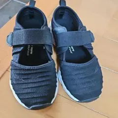 アシックス瞬足 スカイハイ 20.0cm ブラック　美品