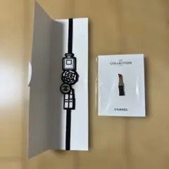CHANEL LA COLLECTION ピンバッジ　しおり