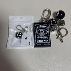 Jack Daniel's キーホルダー サイコロ 8ボール