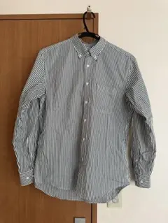 [UNIQLO] ストライプ 長袖シャツ S