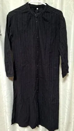 SEASON REASON ブラック シャツワンピース Mサイズ