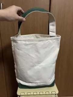 TEMBEA ワンショルダー　ホワイト/グリーン