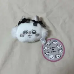 ちいかわ　ミニがま口 リボン　モモンガ