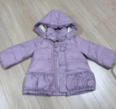 組曲　ダッフルジャケット　パープル　80〜90