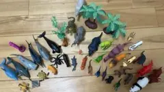 海の生物、恐竜フィギュアまとめ売り