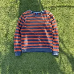 SCOTCH&SODA ボーダー ロンT y2k 短丈　archive グランジ