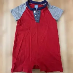 babyGap 半袖　ポロ　ロンパース 90