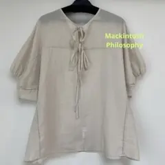 Mackintosh philosophy 半袖ブラウス