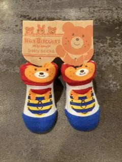 【新品】ミキハウス ベビー靴下 9-10cm
