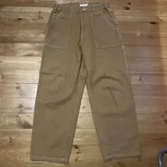 ニコアンド　ペインターパンツ　ブラウン　W28L29のサムネイル