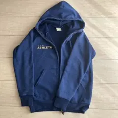 ATHLETA ネイビー　パーカー　140