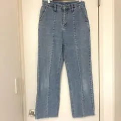 coca ストレートデニムパンツ　Lのサムネイル