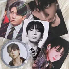 BTS ジョングク バッジ&トレカセット