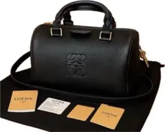 ✨LOEWE ロエベ フスタ25 ミニボストン ショルダー 2way 黒のサムネイル