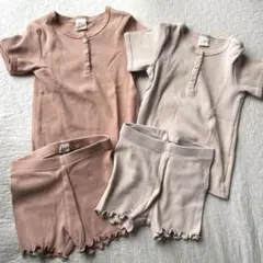 H&M キッズ　Tシャツハーフパンツセット