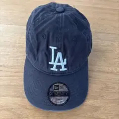 NEW ERA 9TWENTY ドジャース キャップ 子供用　ブラックのサムネイル
