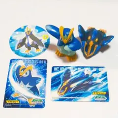 ポケモンキッズ　ポッタイシ　エンペルト　指人形　フィギュア　カード　付属　レア
