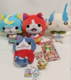 妖怪ウォッチ グッズ ぬいぐるみ マスコット セット まとめ売り