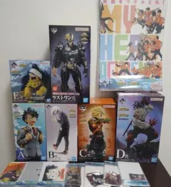一番くじ 僕のヒーローアカデミア フィギュア全種コンプリート　ヒロアカ
