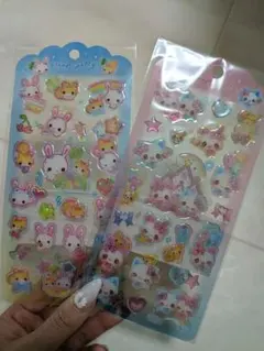 平成メモリードロップジェリー　セット フワフワらびちゃん まじかるみゅーちゃん