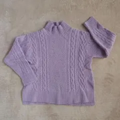 ユナイテッドアローズ GLR モックネック ウールニット セーター レディース