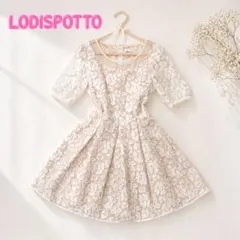 美品✨ LODISPOTTO 花柄レース2wayワンピ フレンチガーリー 清楚
