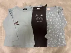 長袖カットソー 3点セット 110cm