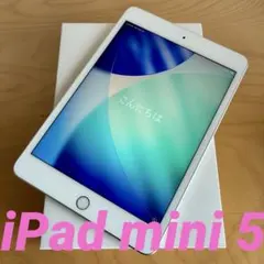 ipad mini cellular 5世代 64GB シルバー